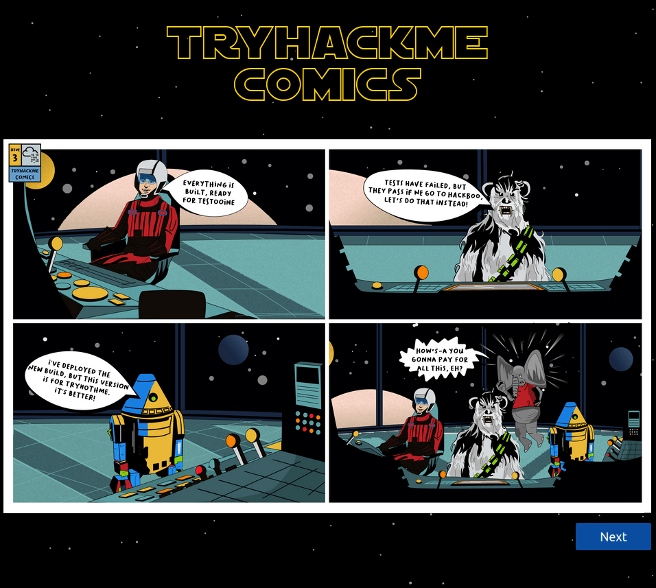 Tryhackme - Introduction to DevSecOps Comic 2