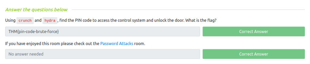 Task 9 - [Day 3: Brute Forcing] Hydra is Coming to Town