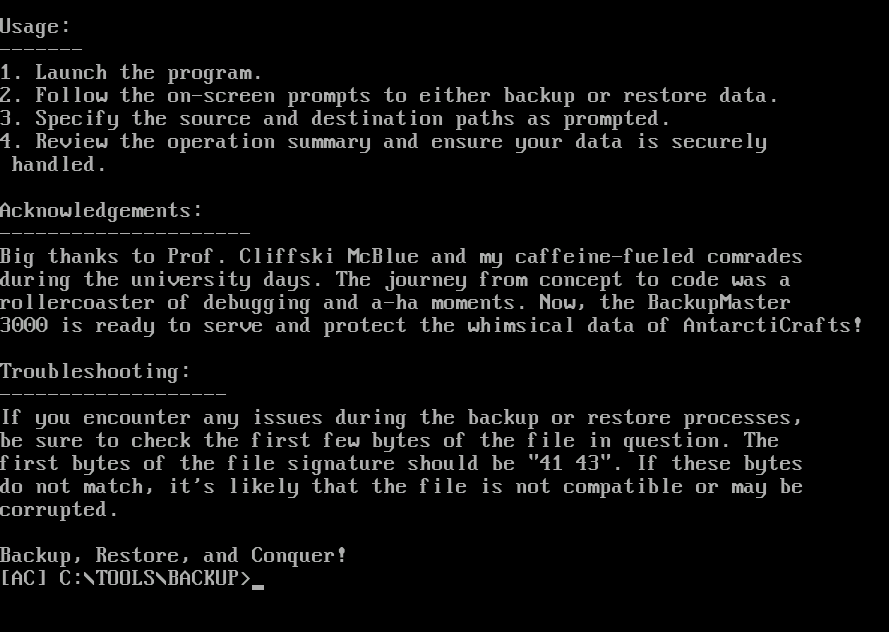 Tryhackme - Advent of Cyber 2023 Backup