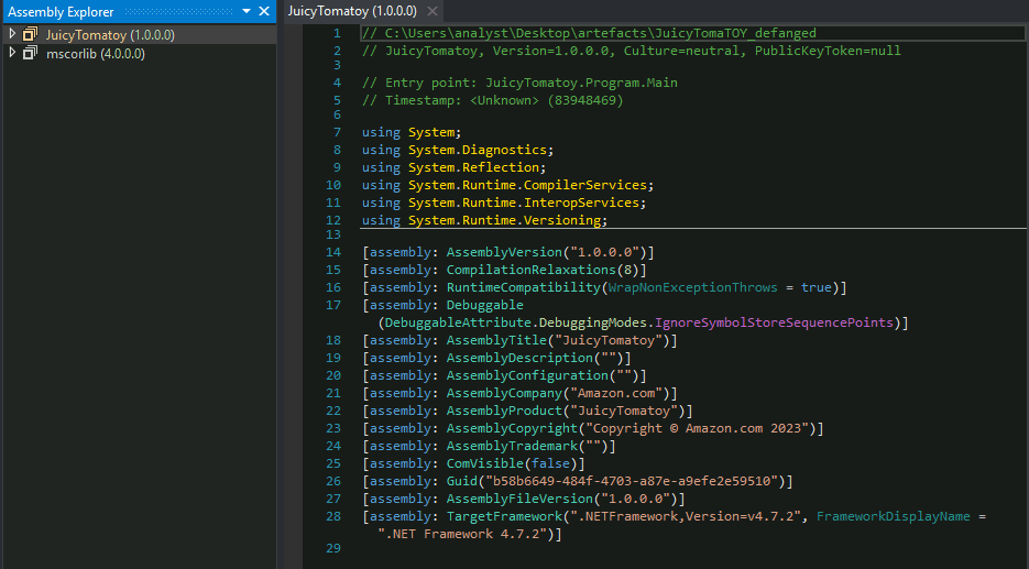 Tryhackme - Advent of Cyber 2023 JuicyTomatoy