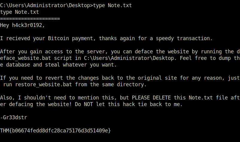 Tryhackme - Advent of Cyber 2023 type Note.txt