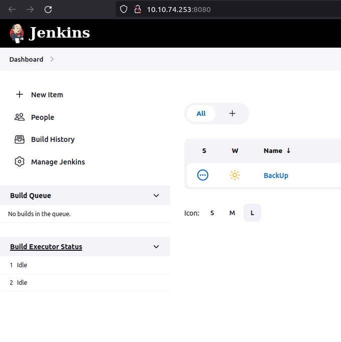 Tryhackme - Advent of Cyber 2023 Jenkins Dashboard
