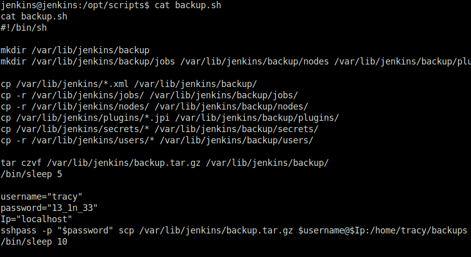 Tryhackme - Advent of Cyber 2023 cat backup.sh