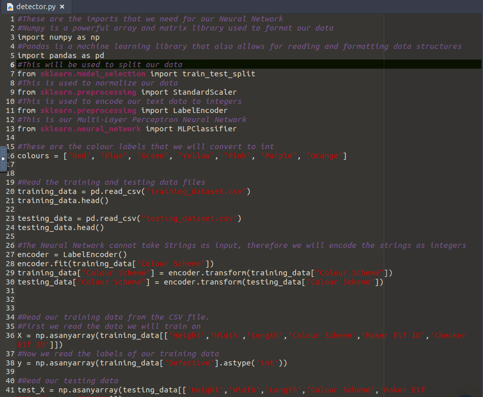 Tryhackme - Advent of Cyber 2023 detector.py