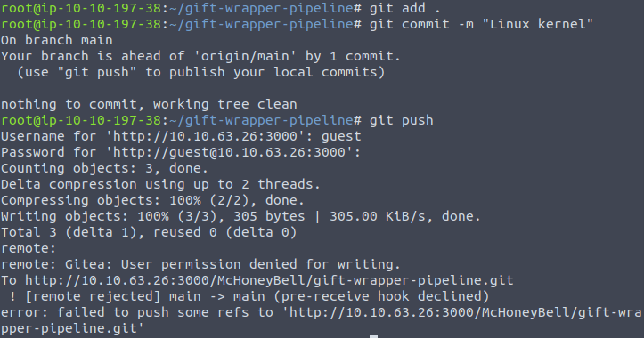 Tryhackme - Advent of Cyber 2023 git add .