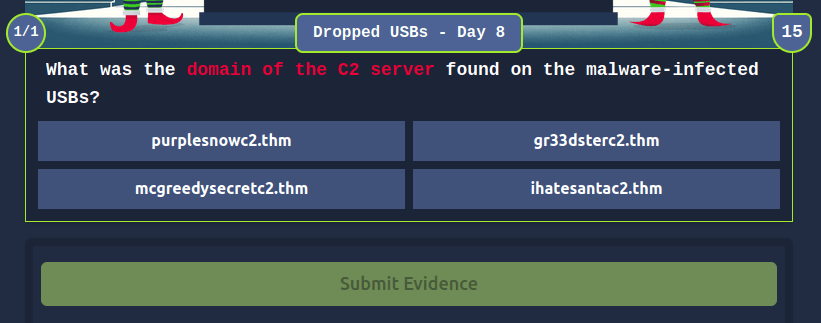 Tryhackme - Advent of Cyber 2023 Dropped USB