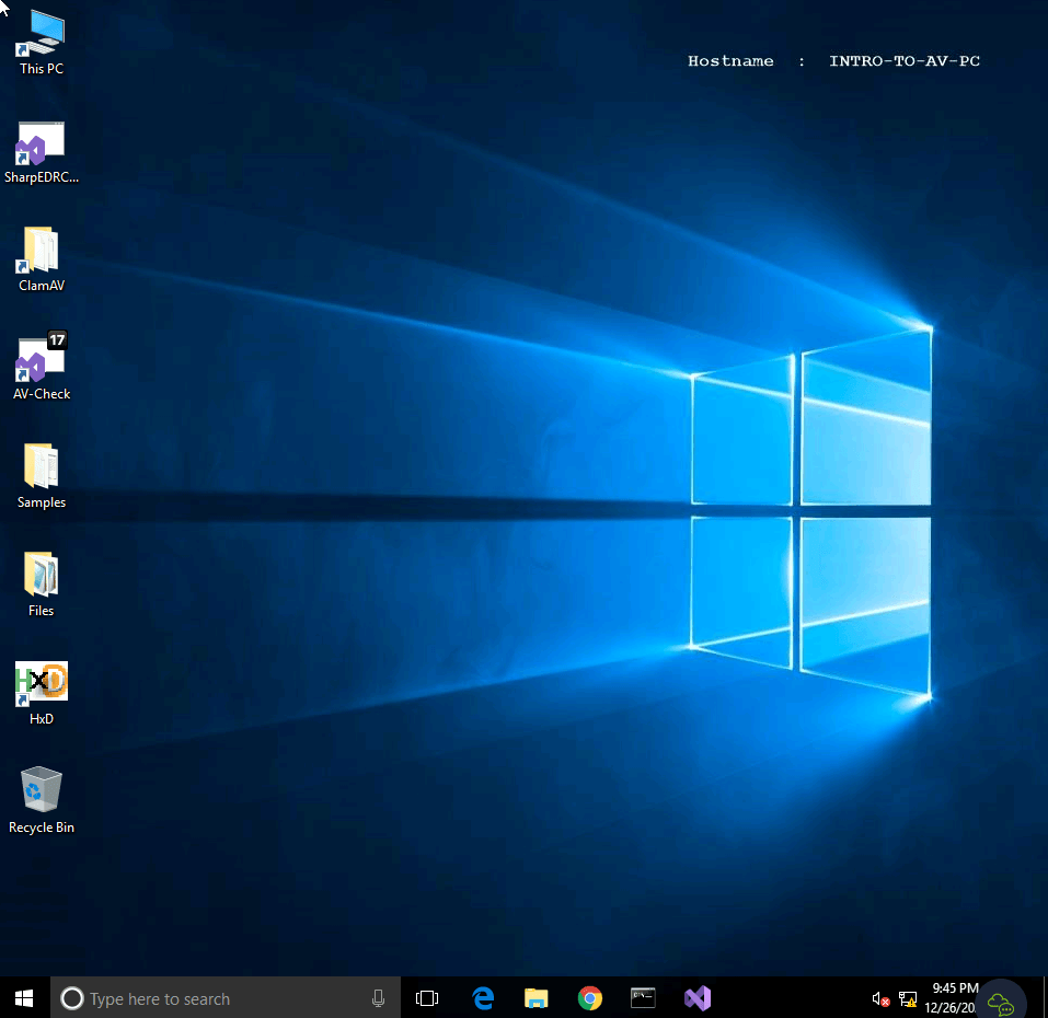 Tryhackme - Introduction to Antivirus Windows VM