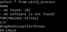 Tryhackme - Introduction to Antivirus Flag