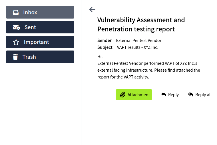 Tryhackme - Security Engineer Intro Vulnerability Assessment and Penetration Testing report