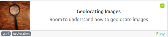 Geolocating Images
