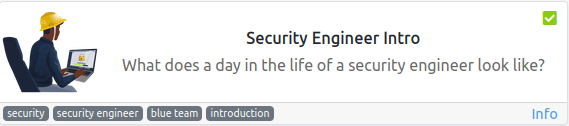 Tryhackme - Security Engineer Intro Tryhackme - Security Engineer Intro