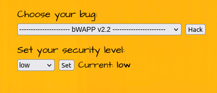 bWAPP - Cross Site Scripting Reflected (AJAX-JSON) Security Level Low