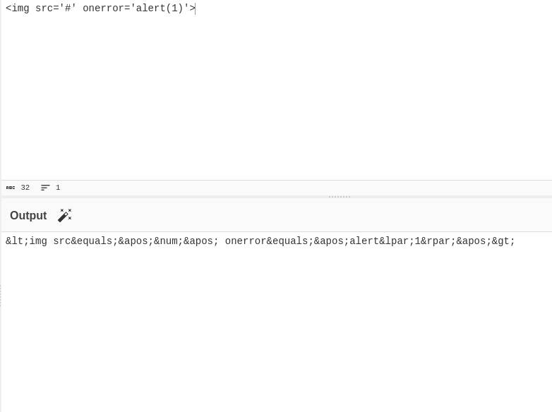 bWAPP - Cross Site Scripting Reflected (AJAX-XML) Cyberchef decode