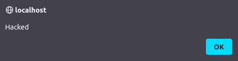bWAPP - Cross Site Scripting Reflected (Referrer) Hacked pop up alert