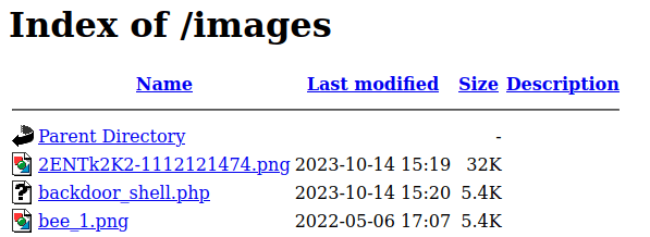bWAPP - Old, Backup & Unreferenced files Index of /images
