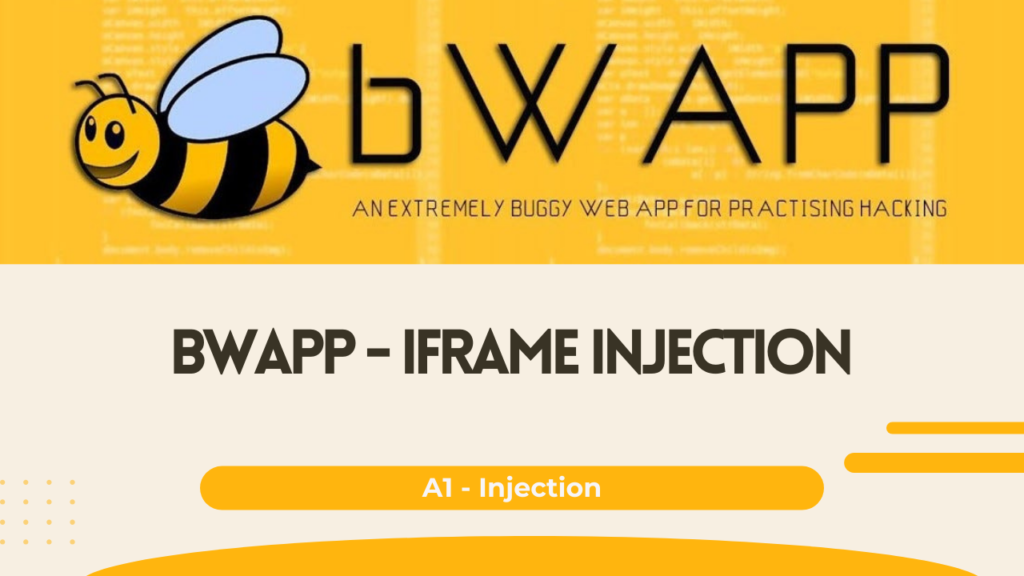 bWAPP - iFrame Injection