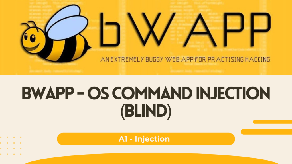 bWAPP - OS Command Injection (Blind)