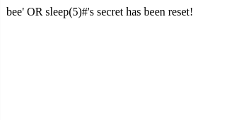 bWAPP - SQL Injection Stored (XML) Injection confirmed