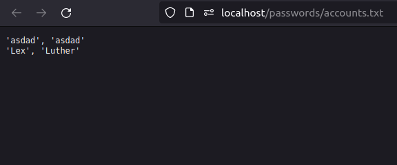 bWAPP - Text Files (Accounts) accounts.txt