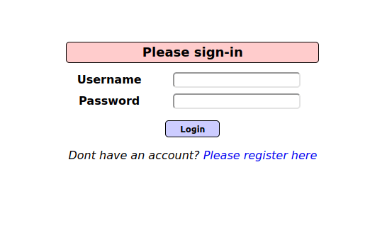 Mutillidae - Application Log Injection (Login) Login panel