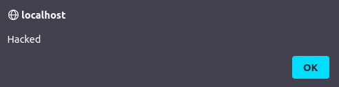 Mutillidae - Application Log Injection (Register User) pop up alert