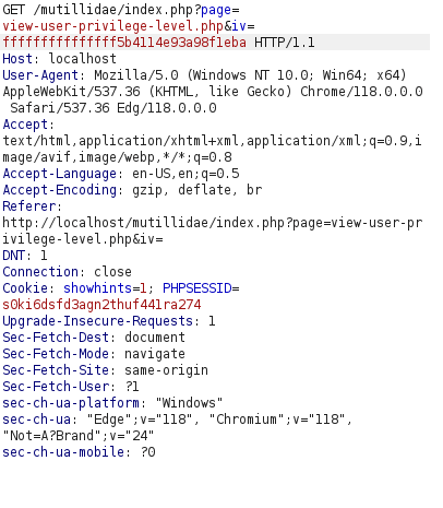 Mutillidae - CBC bit Flipping payload