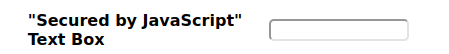 Mutillidae - Client-side Control Challenge Secured by JavaScript Text Box