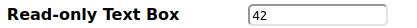 Mutillidae - Client-side Control Challenge Read-only Text Box