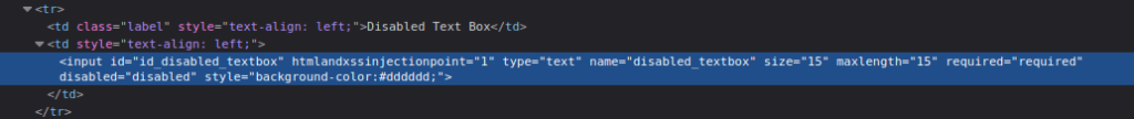 Mutillidae - Client-side Control Challenge Source code