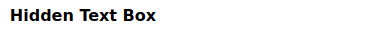 Mutillidae - Client-side Control Challenge Hidden Text Box