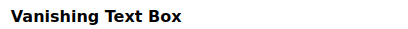 Mutillidae - Client-side Control Challenge Vanishing Text Box