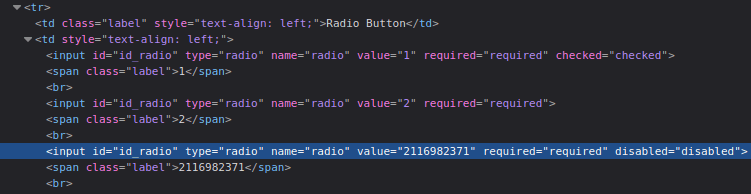 Mutillidae - Client-side Control Challenge Source code
