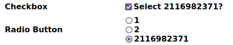 Mutillidae - Client-side Control Challenge Radio Button