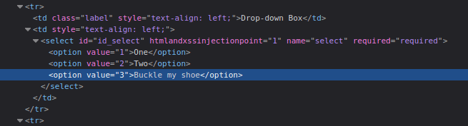 Mutillidae - Client-side Control Challenge Source code