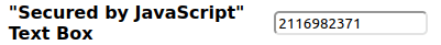 Mutillidae - Client-side Control Challenge Secured by JavaScript Text Box