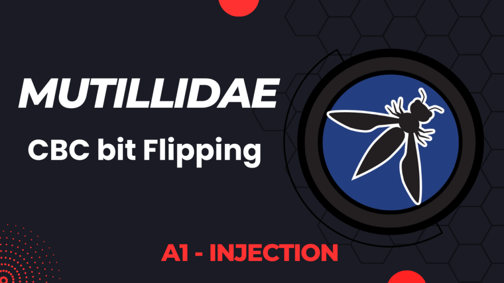 Mutillidae - CBC bit Flipping
