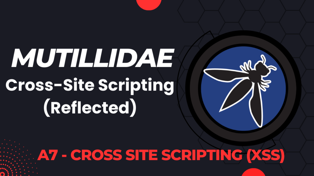 Mutillidae - Cross-Site Scripting (Reflected)