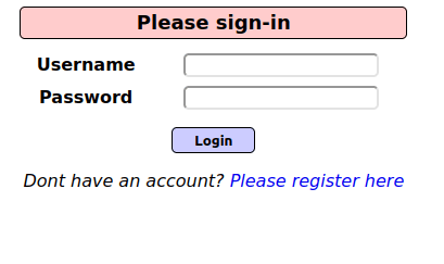 Mutillidae - Username Enumeration (Login) Login panel