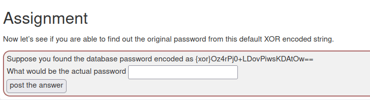 Webgoat - Crypto Basics Assignment