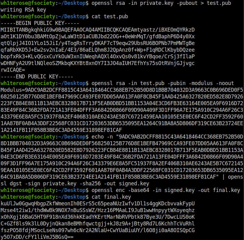 Webgoat - Crypto Basics private keys