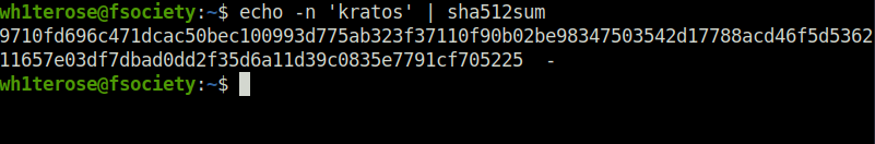 Webgoat - Path traversal SHA512 hash