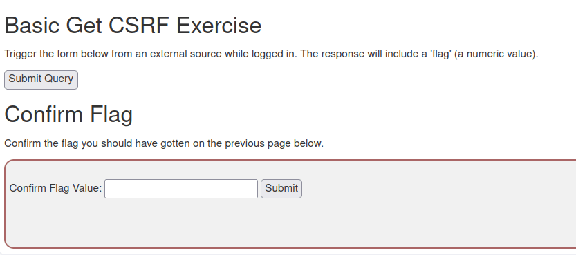 Webgoat - Cross-Site Request Forgeries Basic Get CSRF Exercise