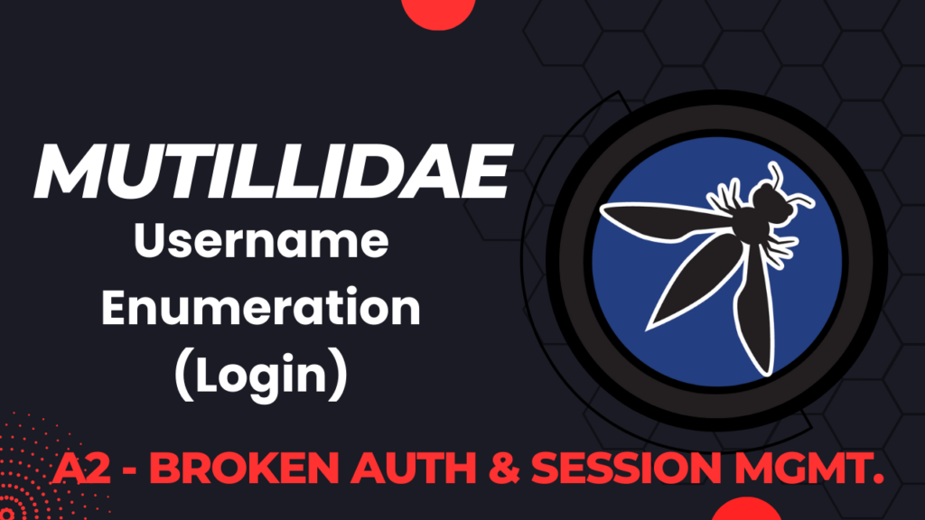 Mutillidae - Username Enumeration (Login)