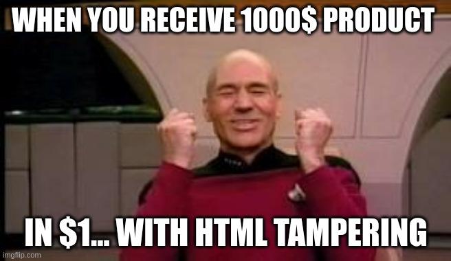 Webgoat - HTML tampering HTML tampering