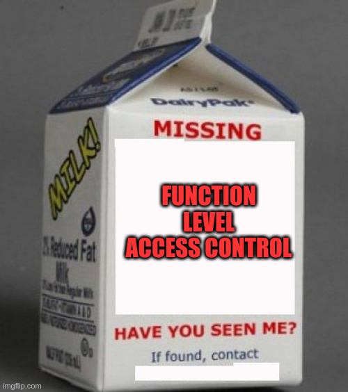 Webgoat - Missing Function Level Access Control Missing Function Level Access Control