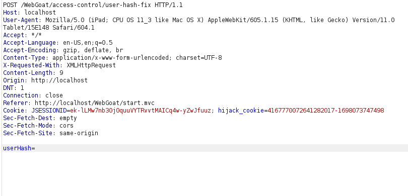 Webgoat - Missing Function Level Access Control 3. The company fixed the problem, right?